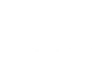 white nEW IP BUILDING Logo